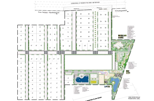Ruchira Villa Feliz Master Plan
